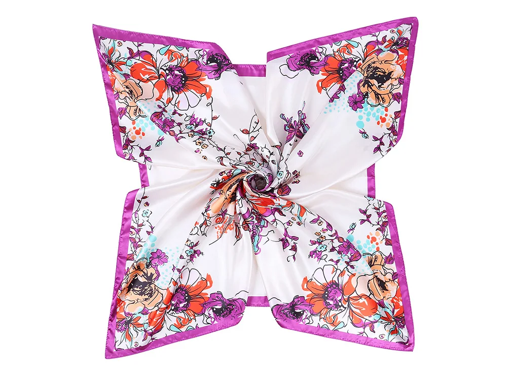 Silk Square Scarf (6)