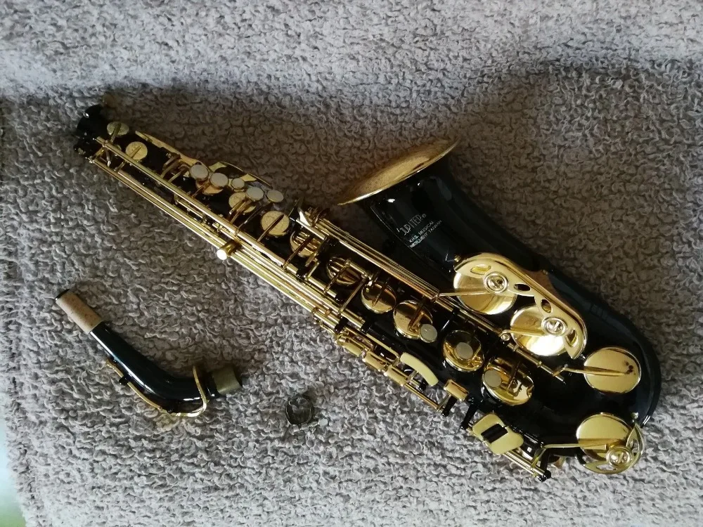 Jupiter Alto Saxophone JAS 769 767 E flat Sax Black Nickel Gold Professional Brass Instruments