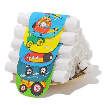 

Kidlove 5PCS Baby Cotton Sweat Towel Cartoon Printing Towel Pad