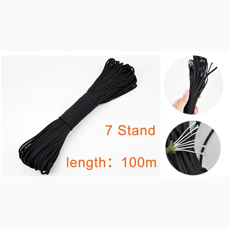 Веревка для альпинизма длиной 100 м 4 мм детей|rope 4mm|rope climbingropes for climbing |