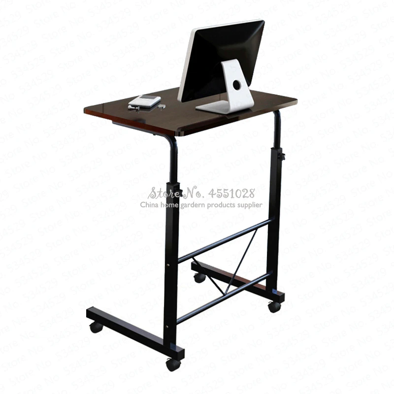 

Notebook Computer Desk Bed Household Lifting Folding Mobile Bedside Table Home Writing Desktop Computer Desk White Desk