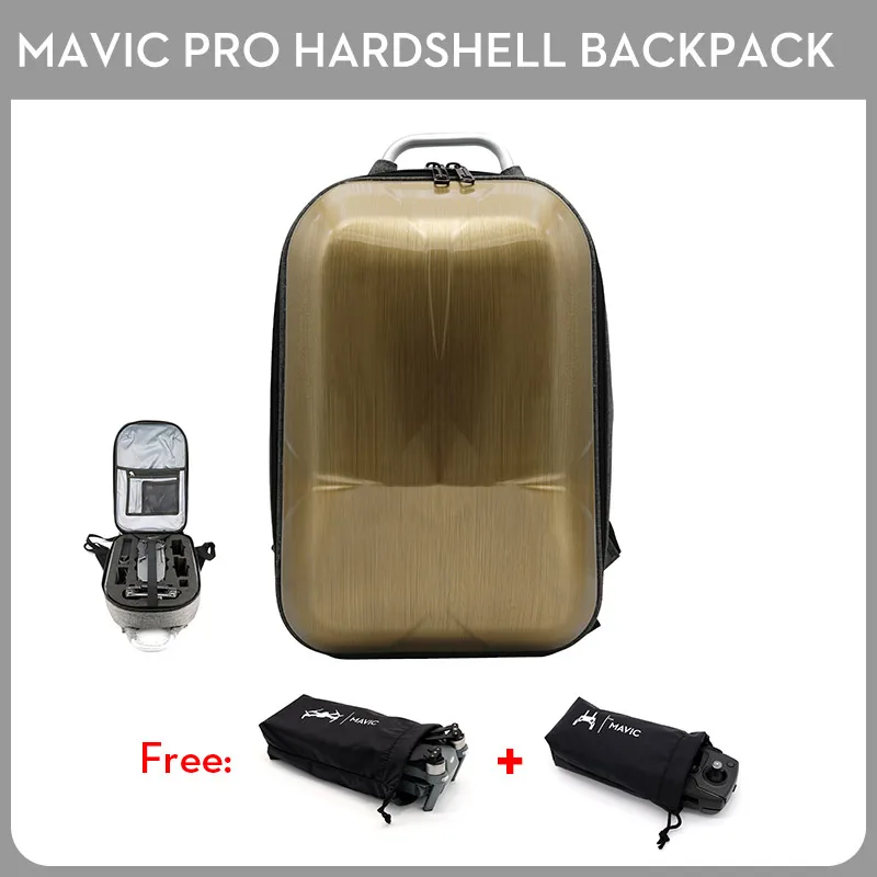 

New Mavic Pro Carrying Case Waterproof HardShell Case Mavic pro Backpack with EVA Insert Storage Battery Bag for DJI Mavic Pro