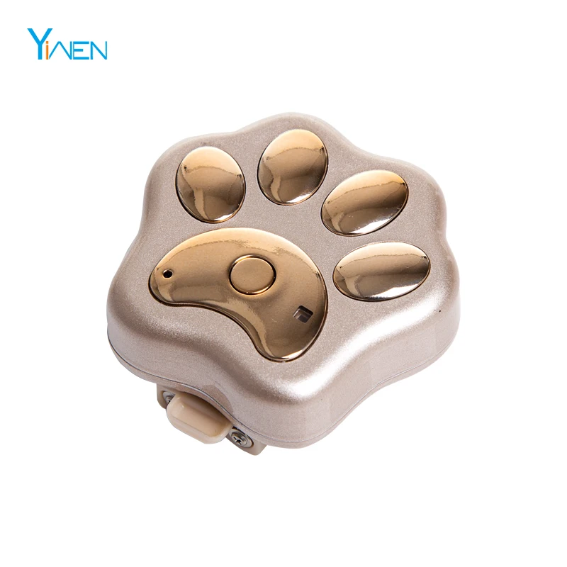 

Yiwen Free Shipping Free GPS Tracking Software Access LED Light Mini Pet Collar 3G WCDMA 850 900 1900 2100 MHZ GPS Tracker GV30