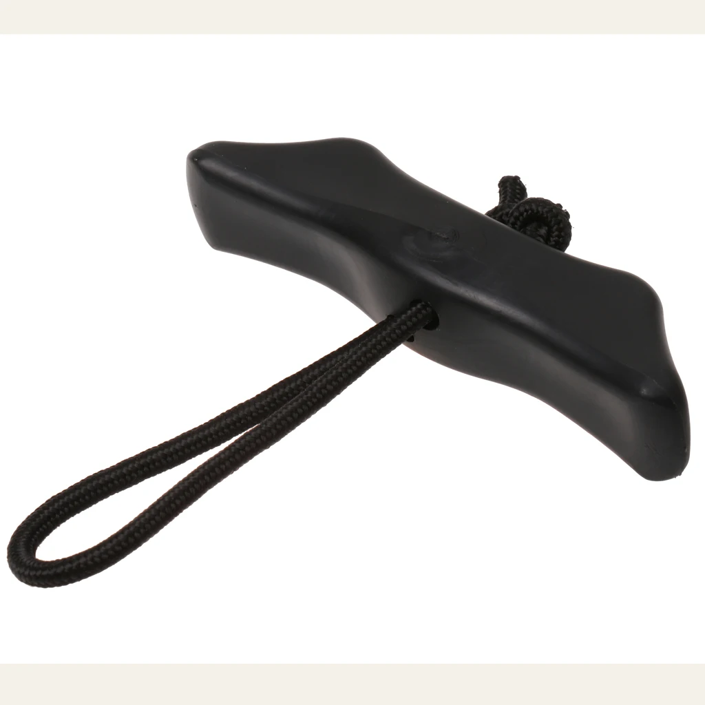High Impact Plastic Canoe Kayak Toggle Handle Marine Boat With Cord Rope Kayak Carry Accessory Carrying Accessories
