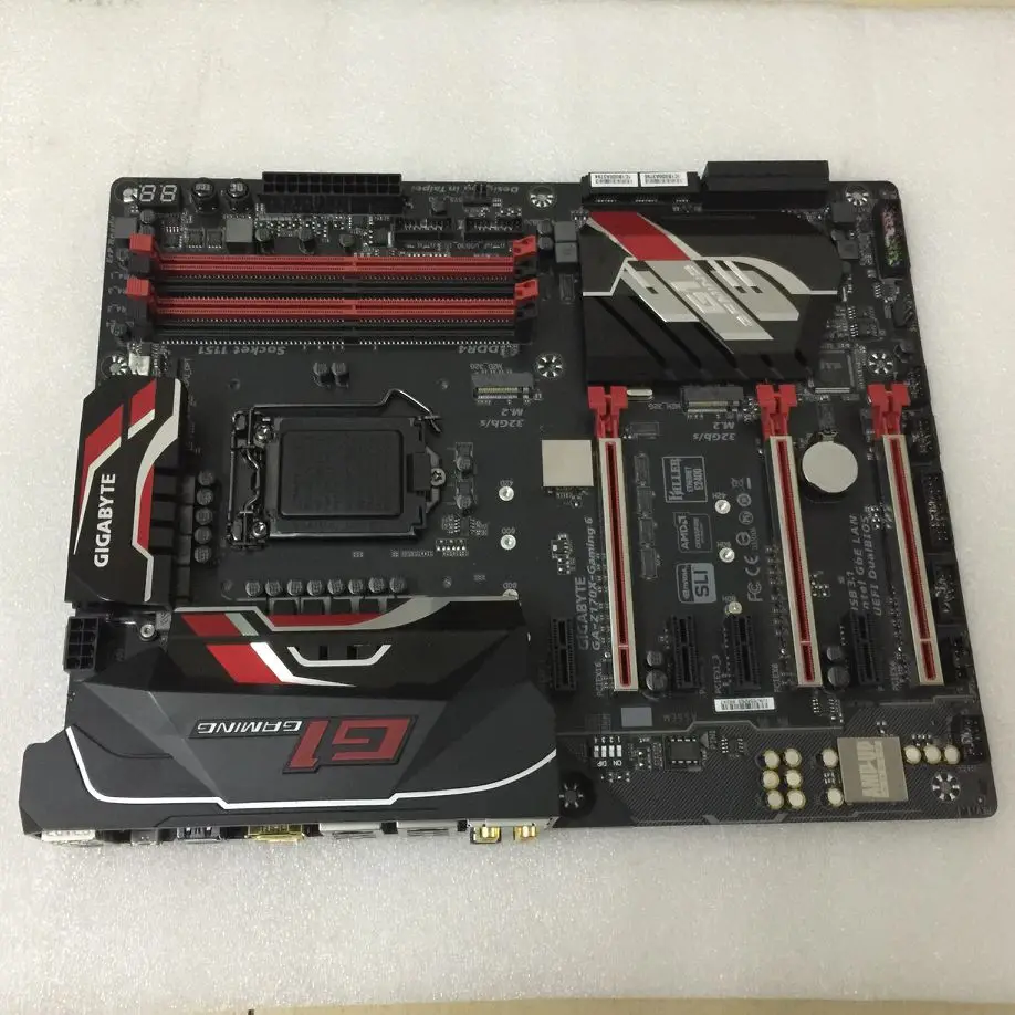 Для Gigabyte Z170X-Gaming 6 оригинальная б/у материнская плата Z170-HD3 DDR3 Z170 LGA 1151 32G USB3.1 блок