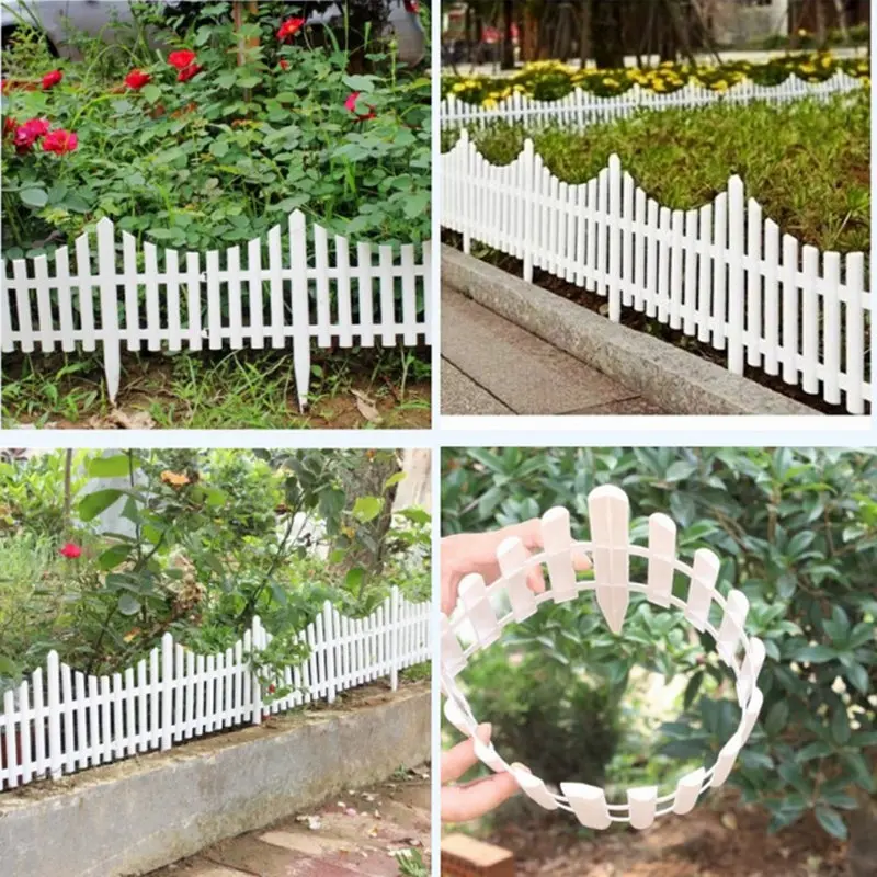 easy garden fence yard 5pcs plastic garden fence easy assemble white european style insert ground type fences for countryyard decorin fencing trellis gates from easy garden fence yard 5pcs plastic garden fence easy assemble white european style insert ground type fences for countryyard decorin fencing trellis gates from