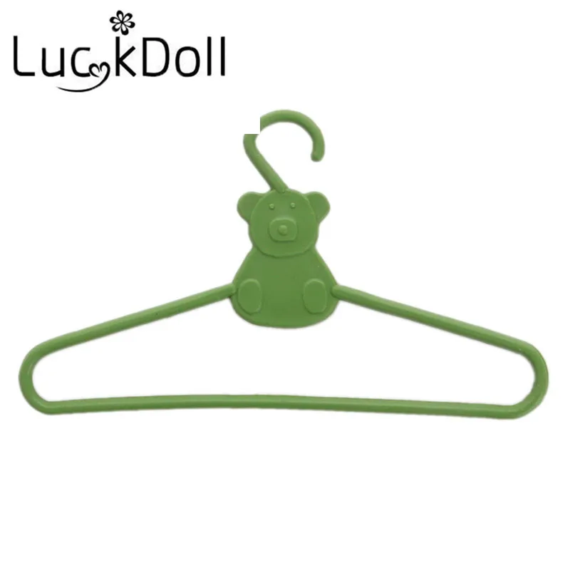 LUCKDOLL 5 шт./лот вешалки для одежды для 14,5 дюймов Wellie Wishers американская Кукла Одежда Аксессуары игрушка подарок на день рождения