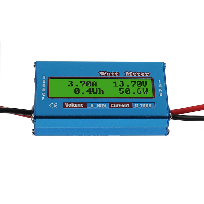 

Professional Digital LCD Battery Analyzer DC 60V Battery Capacity Tester Solar Panel Voltage Current Power Energy Meter