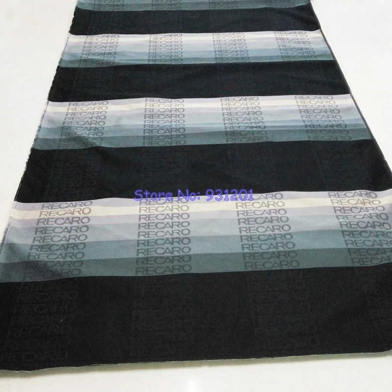1 Unit 170cm x 80cm Recaro Racing Car Seat Fabric Materials Gradation Recaro Fabric
