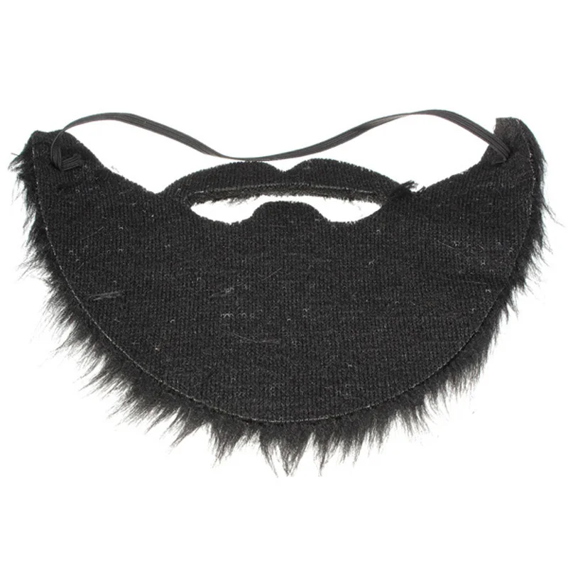Jual Halloween Kostum Partai Fancy Dress Palsu Jenggot Kumis Hitam Halloween untuk Bajak Laut Elf Dwarf James Harden Cosplay S B