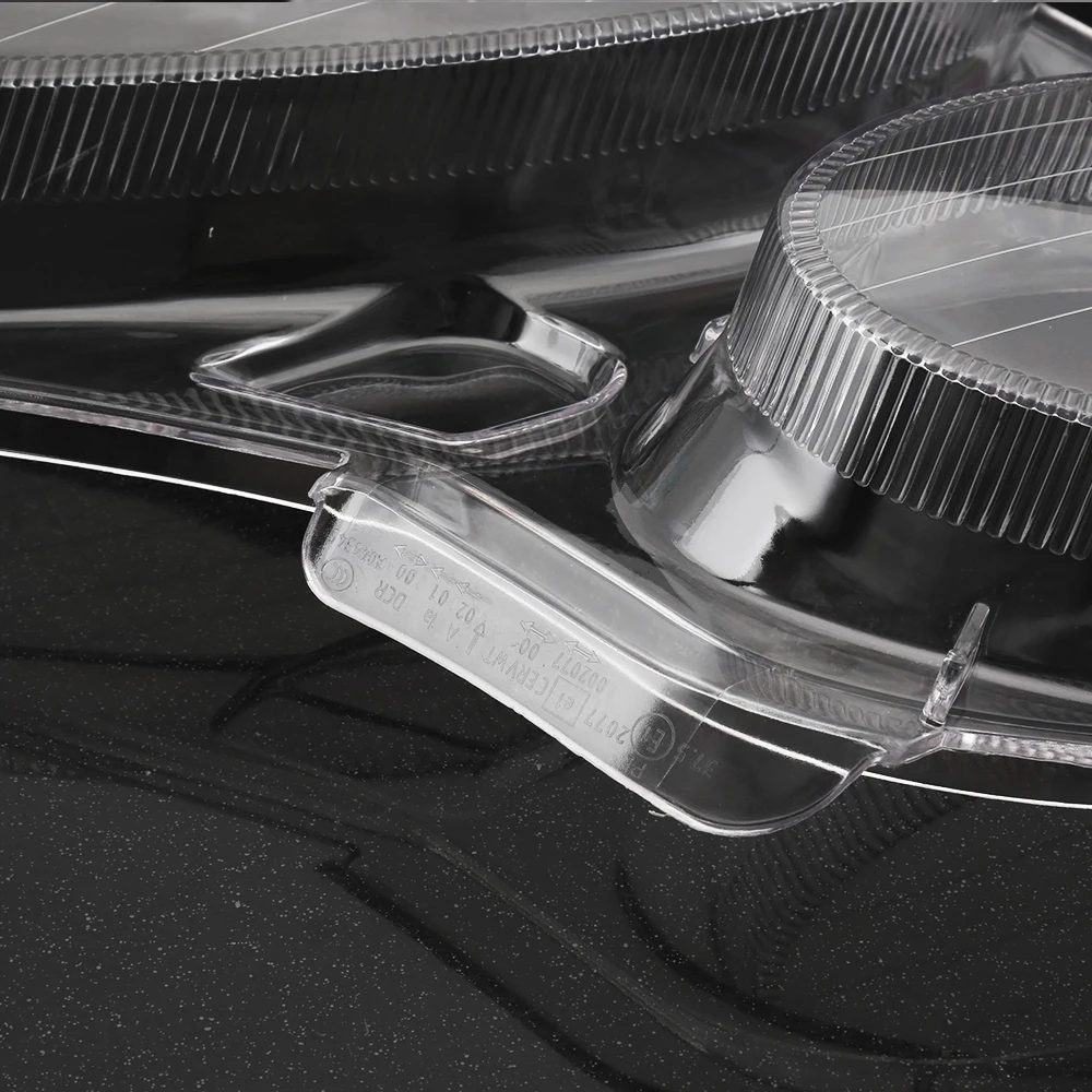2 шт. ясно правая/влево автомобиля Корпус фар объектив фары линзы Shell Обложка фонарь в сборе для Mercedes Benz/ E класса W211 02-08
