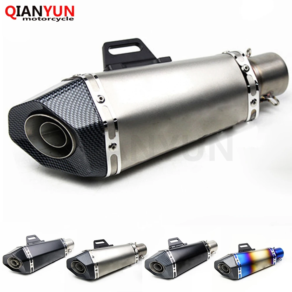 

Universal 51mm modified escape motorcycle scooter off-road vehicle muffler For Honda F2 F3 F4 F4i F5 CBR300R CBR250R CBR500R/F/X