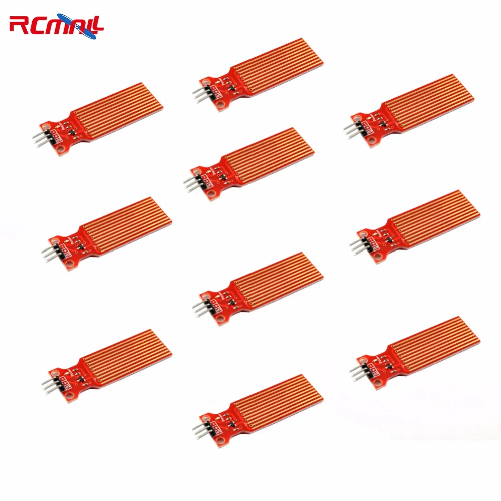 

10pcsRCmall High Sensitivity Water Liquid Level Sensor for Arduino UNO MEGA R3 Mega2560 Duemilanove Nano Robot XBee ZigBeeFZ056