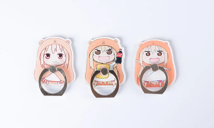 Koteta аниме Himouto Umaru Cham Umaru Chan Doma модель наклейка палец кольцо держатель мобильного телефона милый iphone кольцо подставка