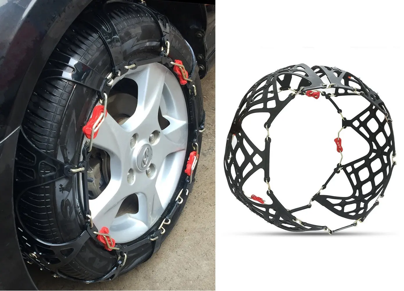 Spikes for Tires Rupse Tire Chain of Car Car-styling SUV Emergency Mud Snow Tire Anti-Skid Security Chains Snow Chains
