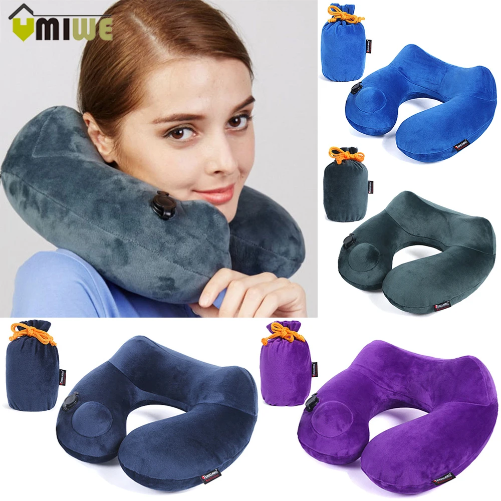 Buy Automatic Inflatable U Shape Pillow 3D Hump