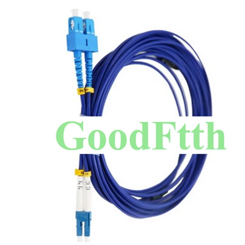 

Armoured armored Patch Cord Jumper Cable SC-LC UPC SC/UPC-LC/UPC SM Duplex GoodFtth 20-50m