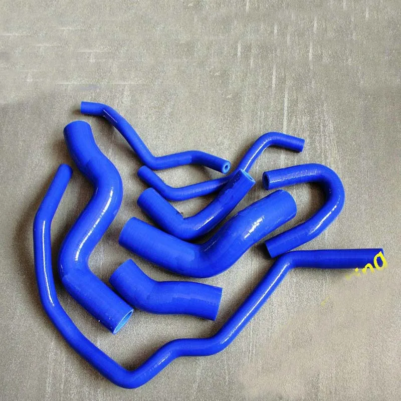 Радиатора силикона и дополнительный шланг для VW Golf GTI FSI МэВ MK 5 V 2,0 T турбо A5/PQ35 - Цвет: Синий