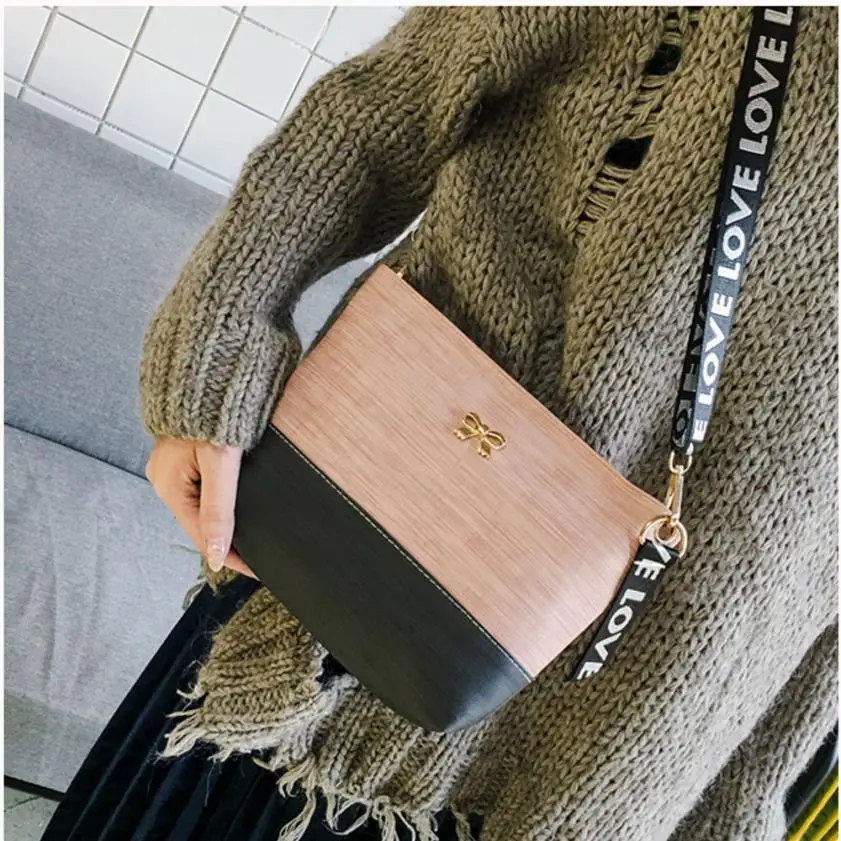 

Women's Fashion PU Leather Bow Messenger Bag Shoulder Bag Women's Solid Color Zip Small Square Bag Tote Bag #F