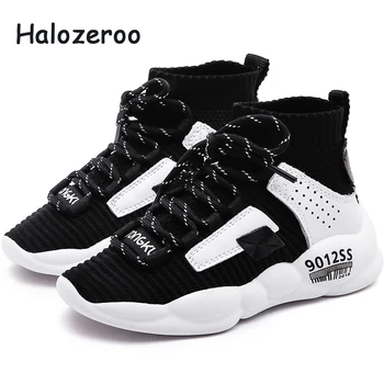 

Autumn Kids Sport Sneakers Baby Girls High Casual Sneakers Children Mesh Chunky Sneakers Boys Slip On Pink Brand Shoes Trainers