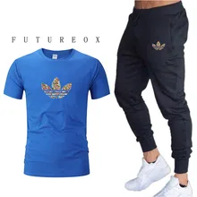 2019 summer New Fashion Thin section Pants Men Casual Trouser Jogger Bodybuilding Fitness Sweat Time limited Sweatpants+t