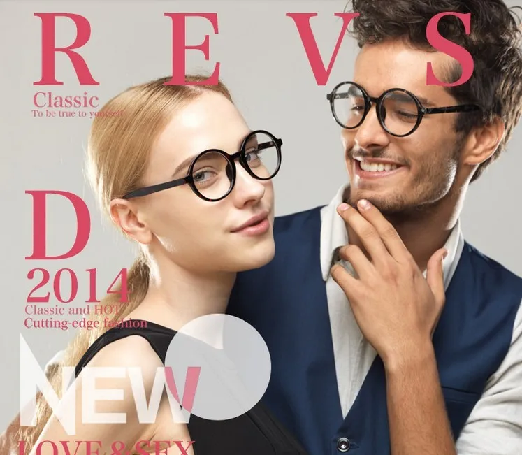 2015 new steve jobs glasses round eyeglasses frame optical glasses
