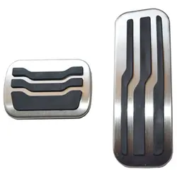 Подкладка педали газа из нержавеющей стали для Ford Explorer 2015-2018 Тюнинг машины с левым рулем