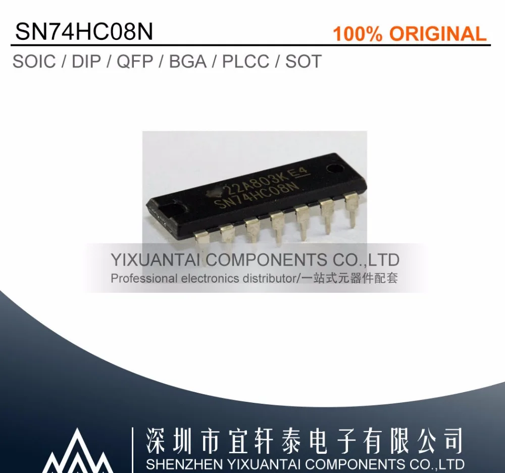 SN74HC00N DIP 74HC00 DIP-14 SN74HC02N SN74HC04N SN74HC05N SN74HC08N SN74HC10N 74HC02 74HC04 74HC05 74HC08 74HC10 74HC00N, 10 шт. (art.: 7afe56e9e) - 7afe56e9e