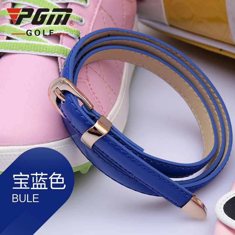 ladies leather golf belts