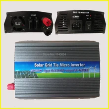 500W MPPT Grid Tie Micro Inverter 10.5-28VDC to AC90-140V or 180-260V On Grid Inverter 500W Pure Sine Wave Output