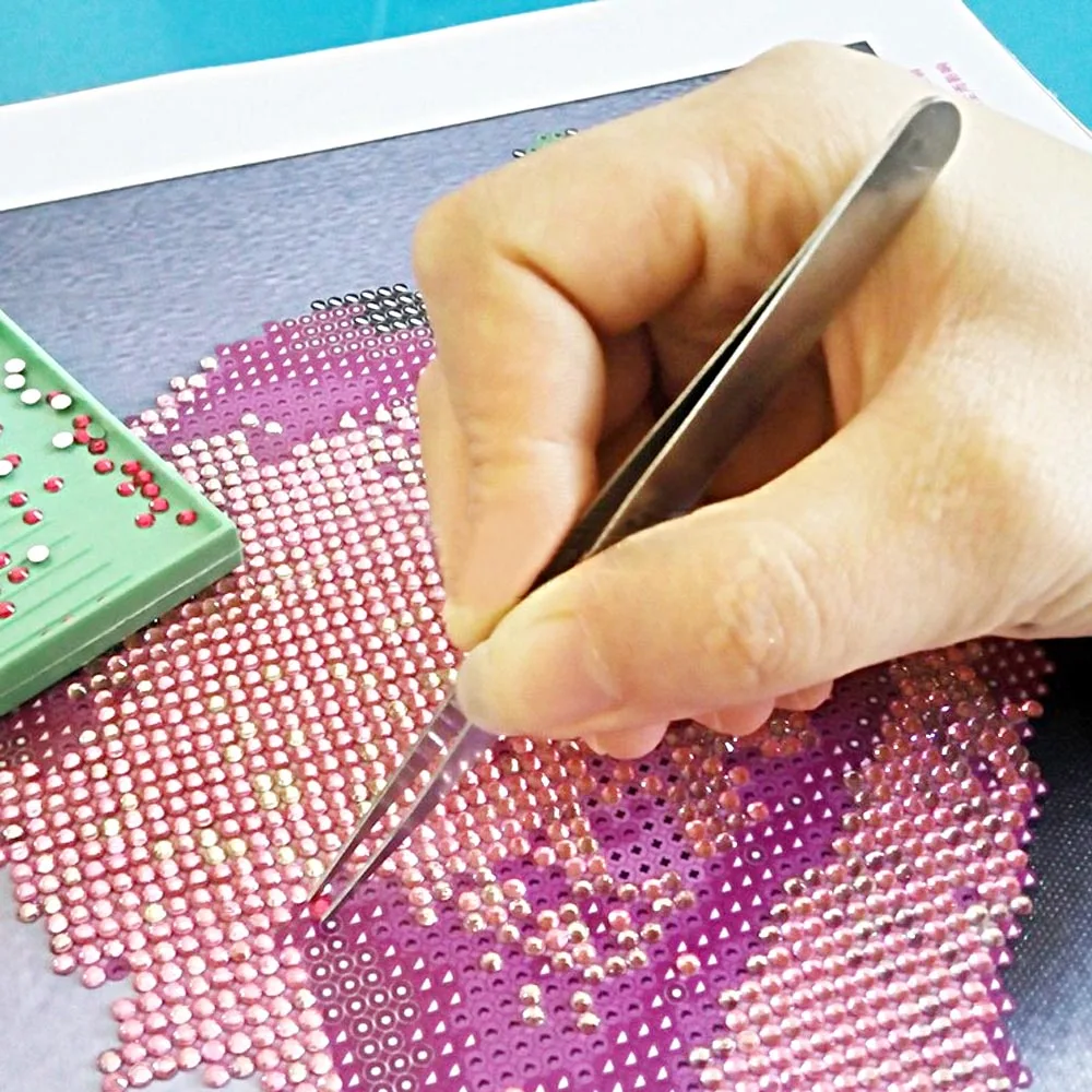4 шт. DIY 5D алмазная живопись набор инструментов для вышивки включая