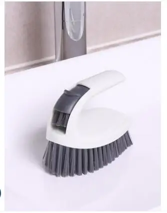 Бытовая многофункциональная щетка для белья щетка для чистки обуви щетка для ванной кухни жесткая щетка для волос ручка очистка щелей щетка - Цвет: 1