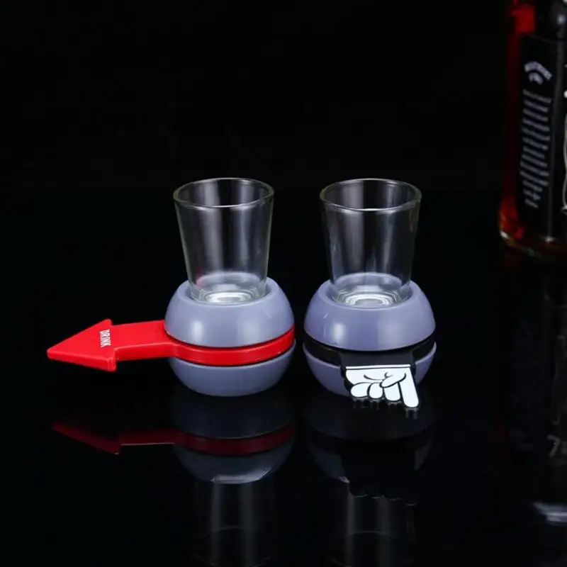 Spin the Shot Drinking Game Turntable Roulette Glass Spinning Fun Party Toy Great For Parties Interact With Friends New Creative