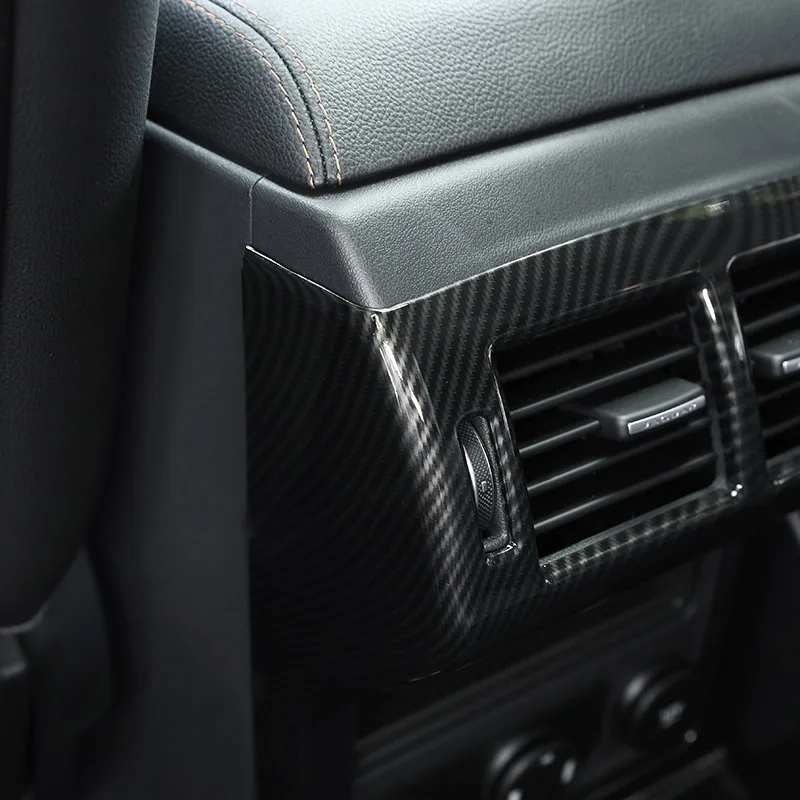 Carbon Fiber Rear Seat Air Outlet Trim For Jaguar F Pace F
