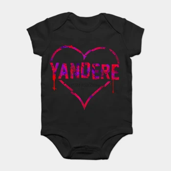 

Baby Onesie Baby Bodysuits kid t shirt 100% Cotton Custom Printed Yandere