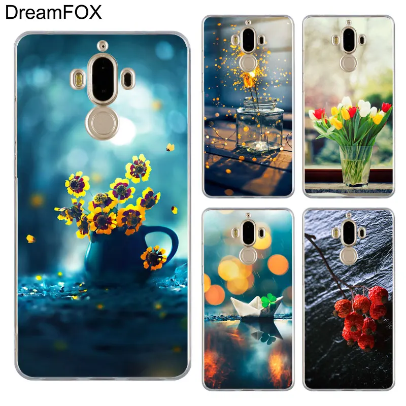 DREAMFOX M396 Beautiful Still Life Soft TPU Silicone Case Cover For Huawei Mate Nova 2 9 10 20 30 Lite Pro Plus |