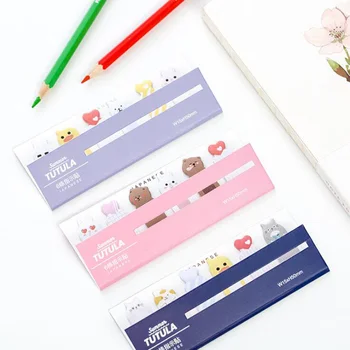

Q57 Cute Kawaii 6 Group Rabbit Memo Pads Sticky Notes Paper Stickers Bookmarks Student Stationery School Office Supply