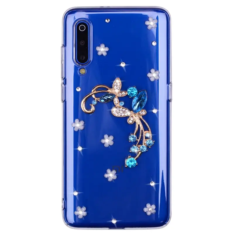 Блестящий Прозрачный чехол для Meizu M6 M5 Note M6T M6S M5S V8 C9 Pro M5C 8 9 Clear U10 U20 Diamond Cover 16S M3