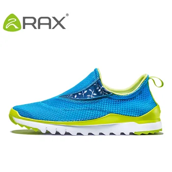 

Rax 2018 Men Breathable Running Shoes Brand Running Sneakers Women Air Mesh Lightweight Trainers Men Women Outdoor Sports Shoes