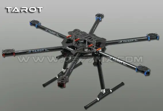 Quadcopter Рамка Таро 3 K Все углерода металла складной Тип Hexacopter Основной комплект рамка FY680 TL68B01