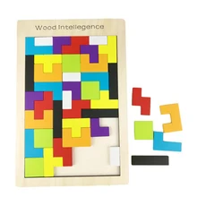 Красочная деревянная головоломка, игрушка-головоломка, игра-головоломка, настольные игрушки для детей дошкольного возраста, Развивающие головоломки для детей, горячая распродажа