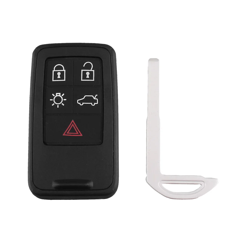 KEYYOU 3 шт Smart Remote запасной чехол для ключа для Volvo XC60 S60 S60L V40 V60 S80 XC70 5 6 пуговиц ключ дистанционного управления чехол