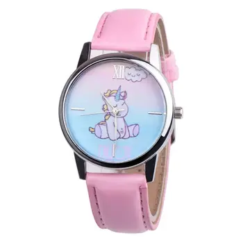 

2019 New Fashion cute girls Animal design Children Watch Quartz Jelly Kids Clock boys Students Wristwatches Relogio clock