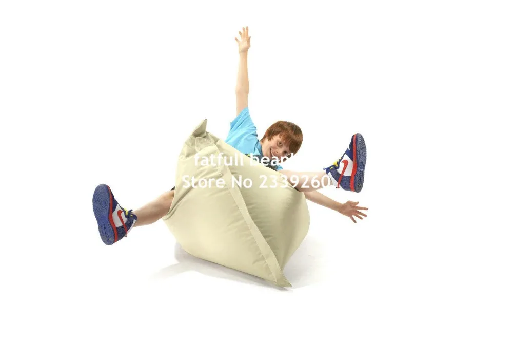 Cover only No Filler Children bean bag outdoor Junior beanbag chair