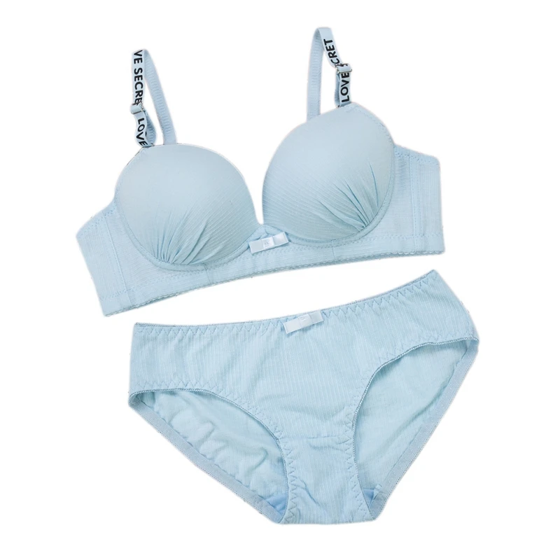Women Underwear Intimates Comfortable Bra Set Young Girls Sweet Lace