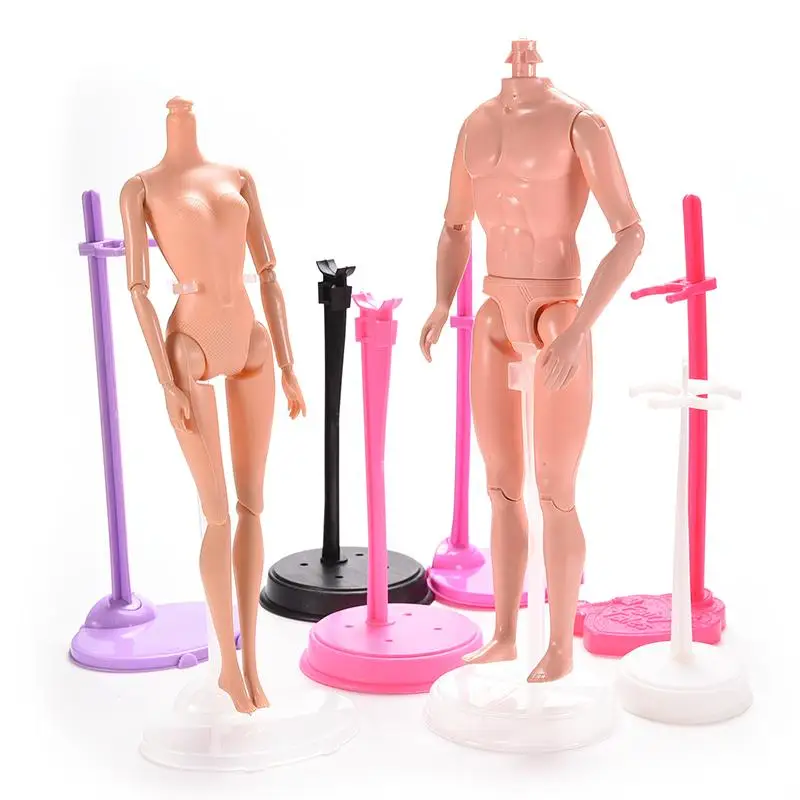 

8 Pcs / Set Hangers Stand Multi-bracket for For 11" Doll Dress Accessories Random Colors