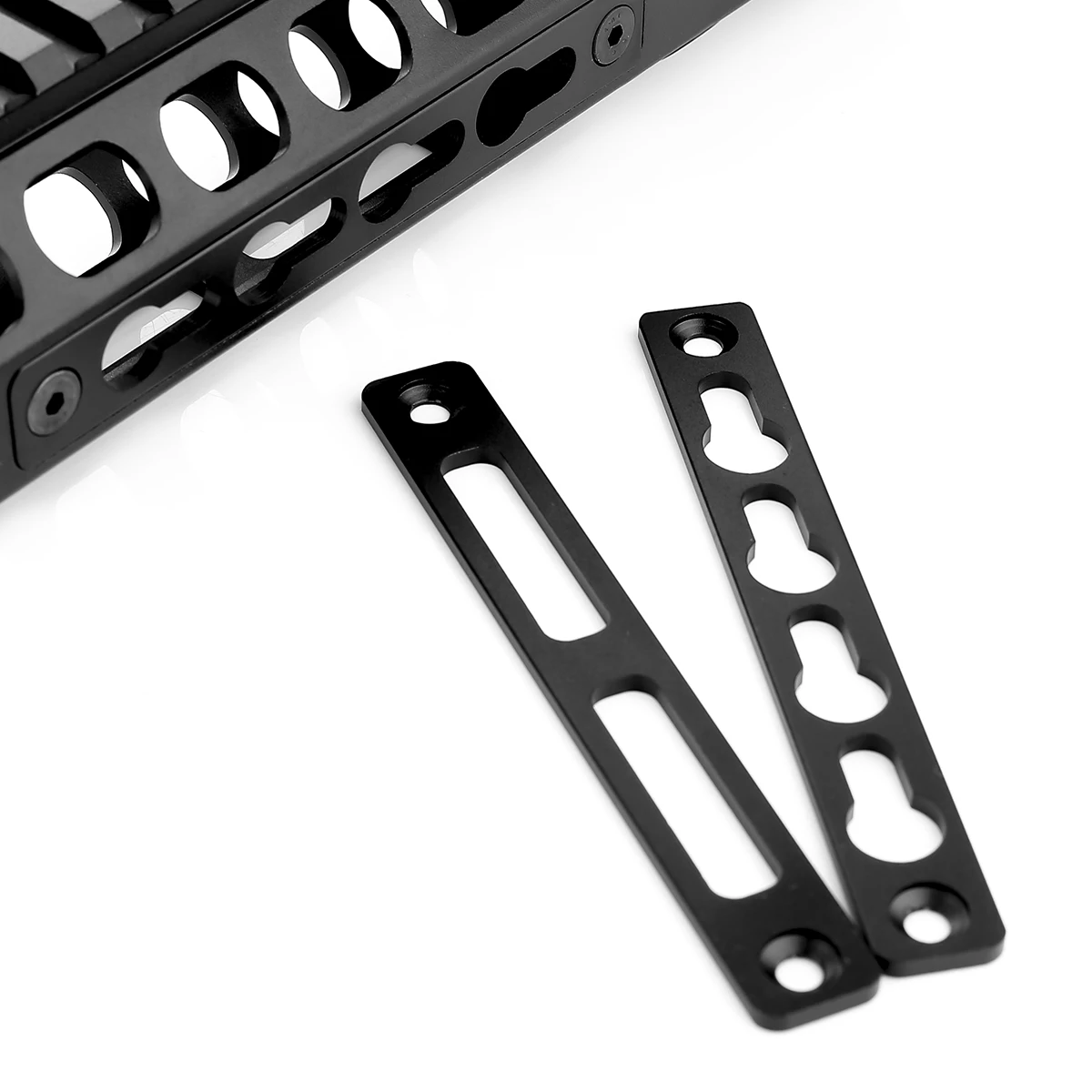 Magorui 7 &quot12&quot tactacl AR15 Keymod &amp M Lok Free Float Handguard Picatinny Rail для крепления прицела замена