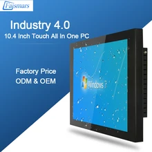 Faismars 10,4 сенсорный экран промышленный встроенный F ram e сенсорный компьютер 10," Intel Core I3 4025U все в одном ПК с 4 Гб ram 64 Гб SSD