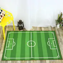 Ковры S для детей Спальня Футбол Поле Тема нейлон Ковры Tapete alfombras Tapis Ковры S и Ковры S tapetes Tapis Ковры