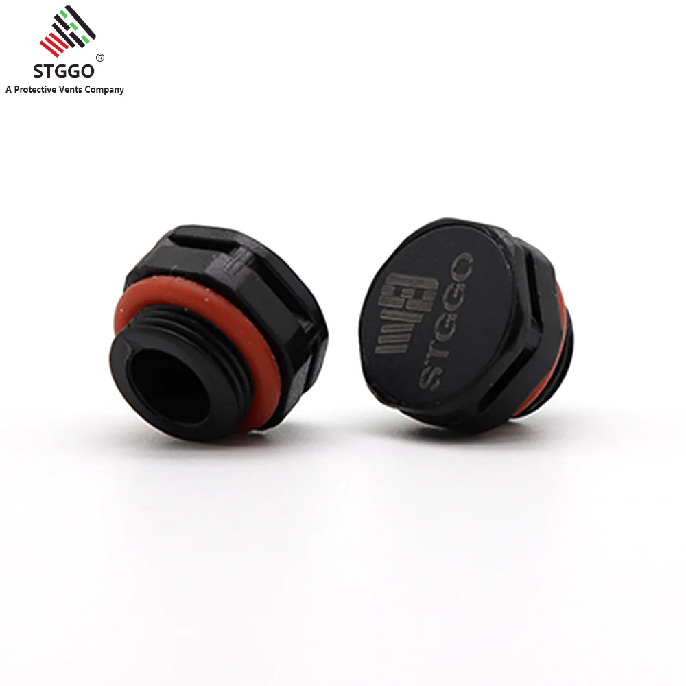 Черная вентиляционная мембрана с высоким потоком воздуха водонепроницаемая IP 68 Автомобильная вентиляция